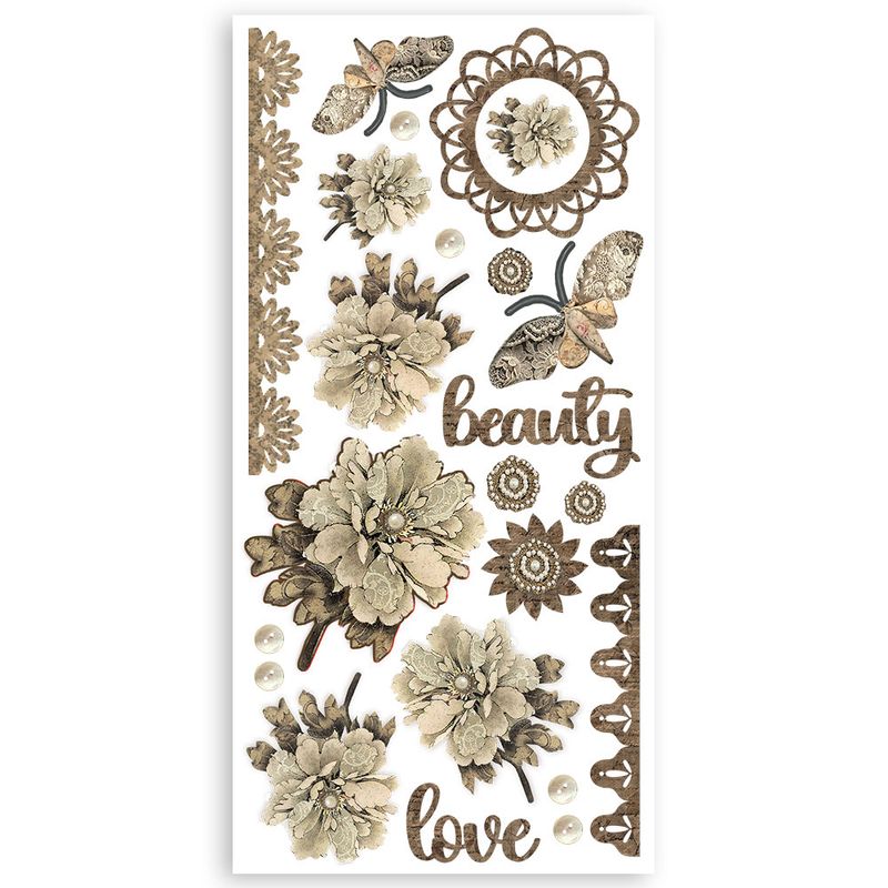Old Lace Paper Cut-Outs - Stamperia