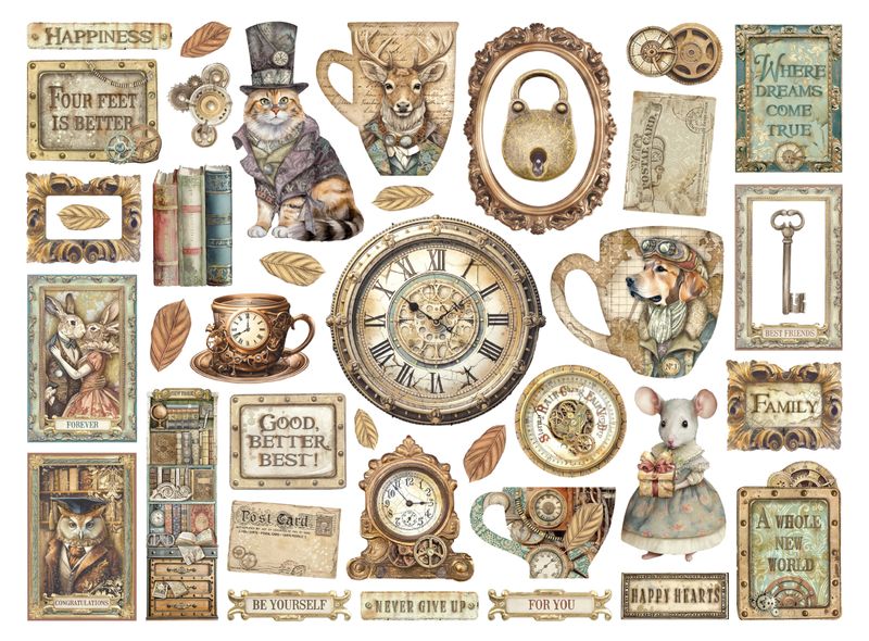 Alterego Die Cuts - Stamperia