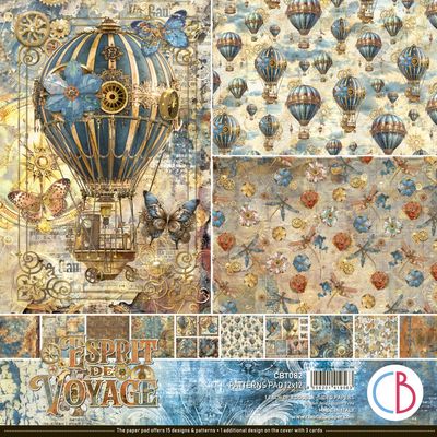 Esprit de Voyage 12x12 Patterns - Ciao Bella