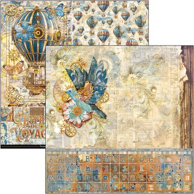 Esprit de Voyage 12x12 Patterns - Ciao Bella