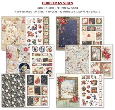 Magic Christmas Junk Journal &amp; Ephemera - Ciao Bella