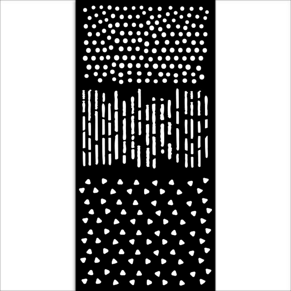 Dewdrops Stencils - Stamperia, Style: Pattern