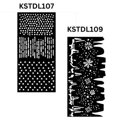 Dewdrops Stencils - Stamperia