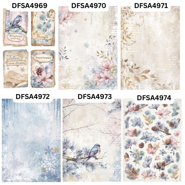 Dewdrops A4 - Stamperia