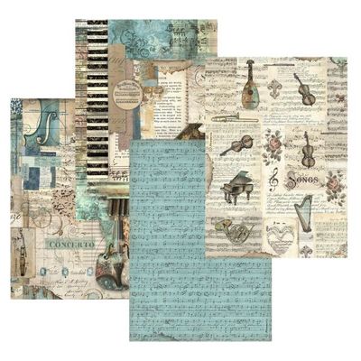 Music A4 - Stamperia