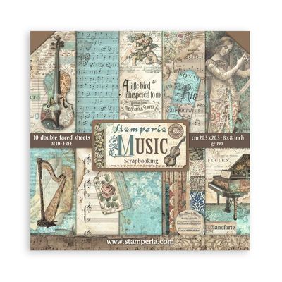 Music 8x8 - Stamperia