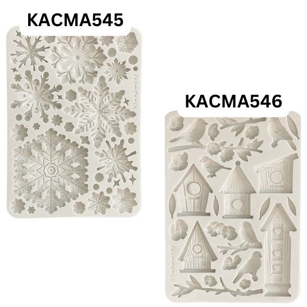 Dewdrops A5 Silicone Mold - Stamperia