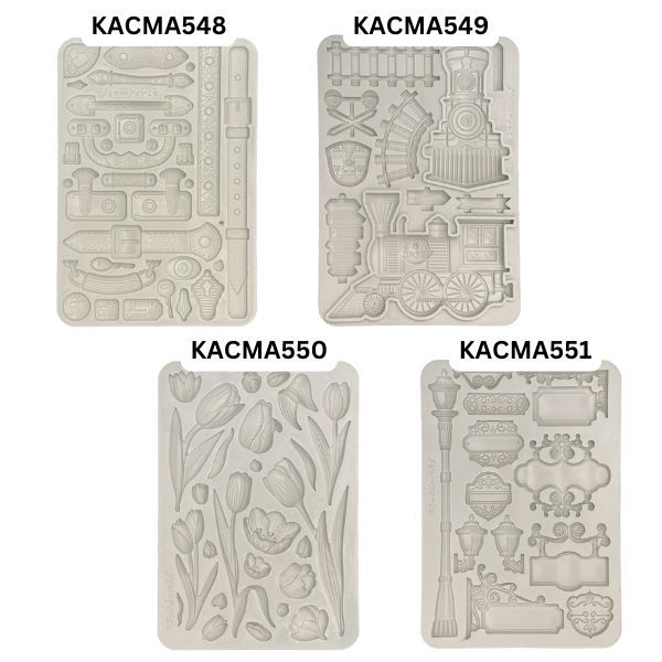 Art of Traveling A5 Silicone Mold - Stamperia