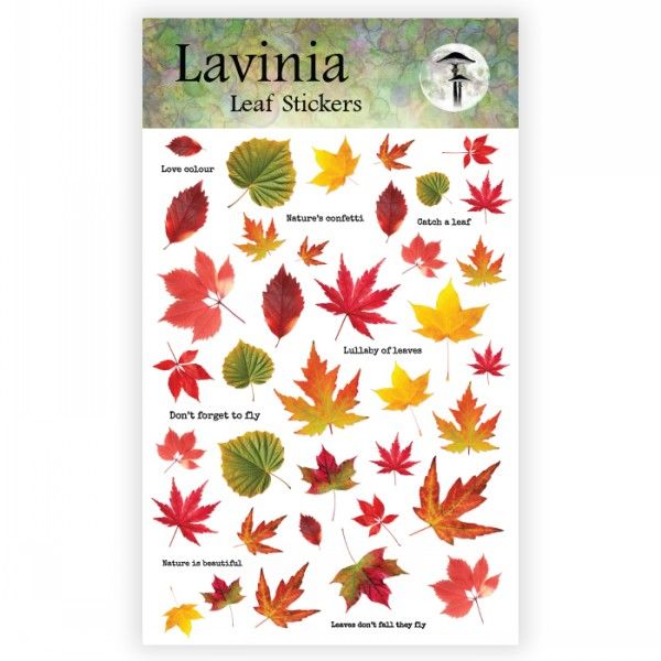 Leaf Stickers - Lavinia Stamps