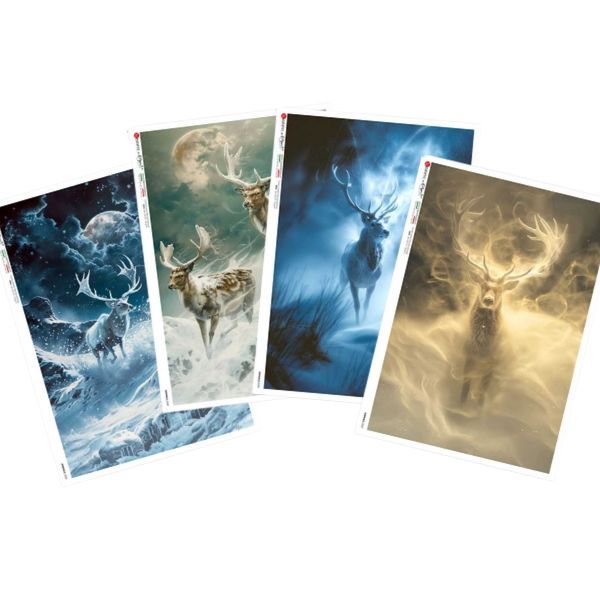 Deer / Stag A4 - Paper Designs