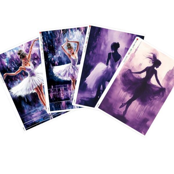Ballerina A4 - Paper Designs