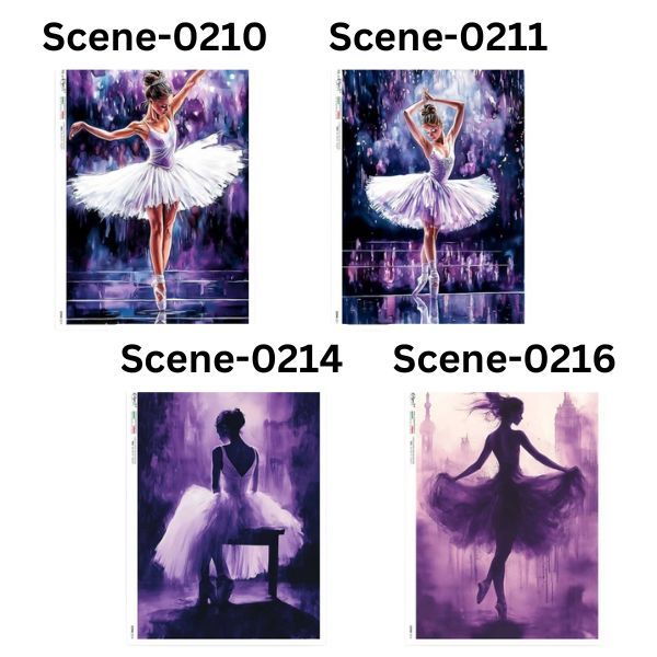 Ballerina A4 - Paper Designs