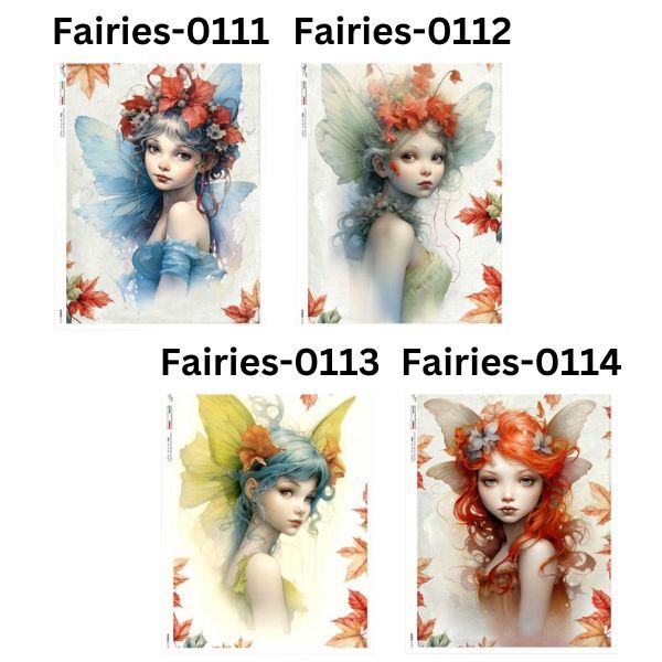 Fairy A4 - Paper Designs