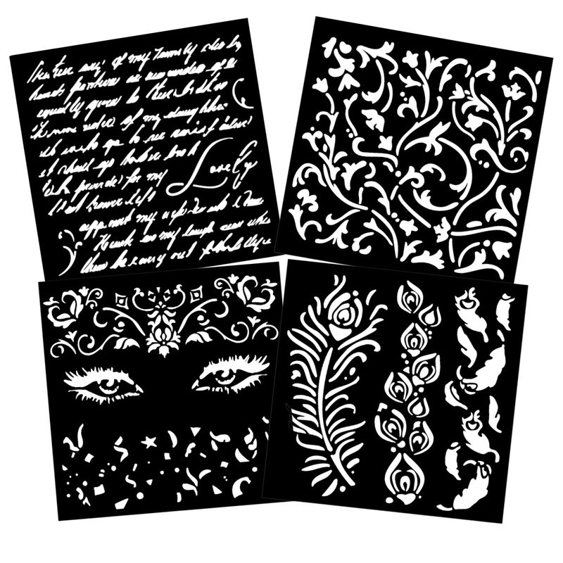 Masquerade Stencils - Stamperia