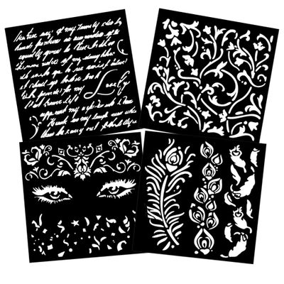 Masquerade Stencils - Stamperia
