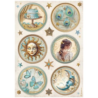 Masquerade Selection 6pk A4 - Stamperia