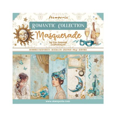 Masquerade 12x12 - Stamperia