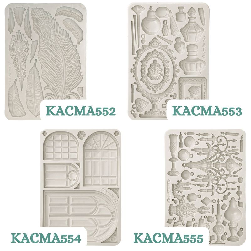 Masquerade A5 Silicone Mold - Stamperia