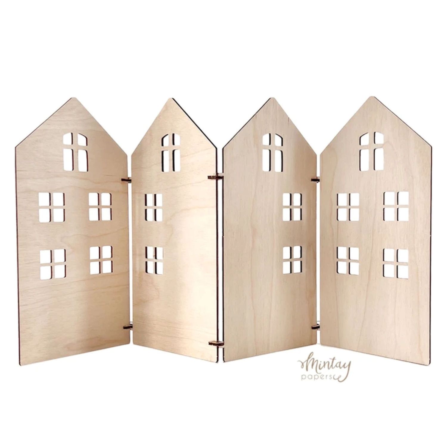 House Screen Woodies - Mintay Papers