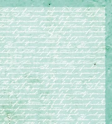 Handwritting Decorative Vellum 12x12 - Mintay Papers