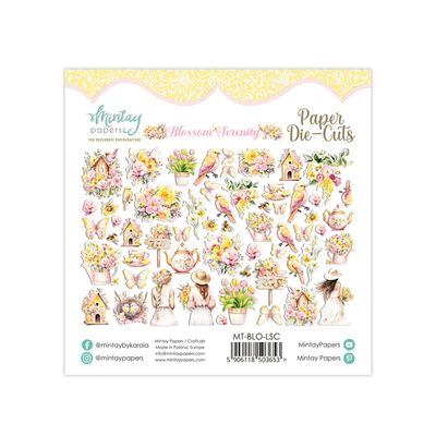 Blossom Serenity Die Cuts - Mintay Papers