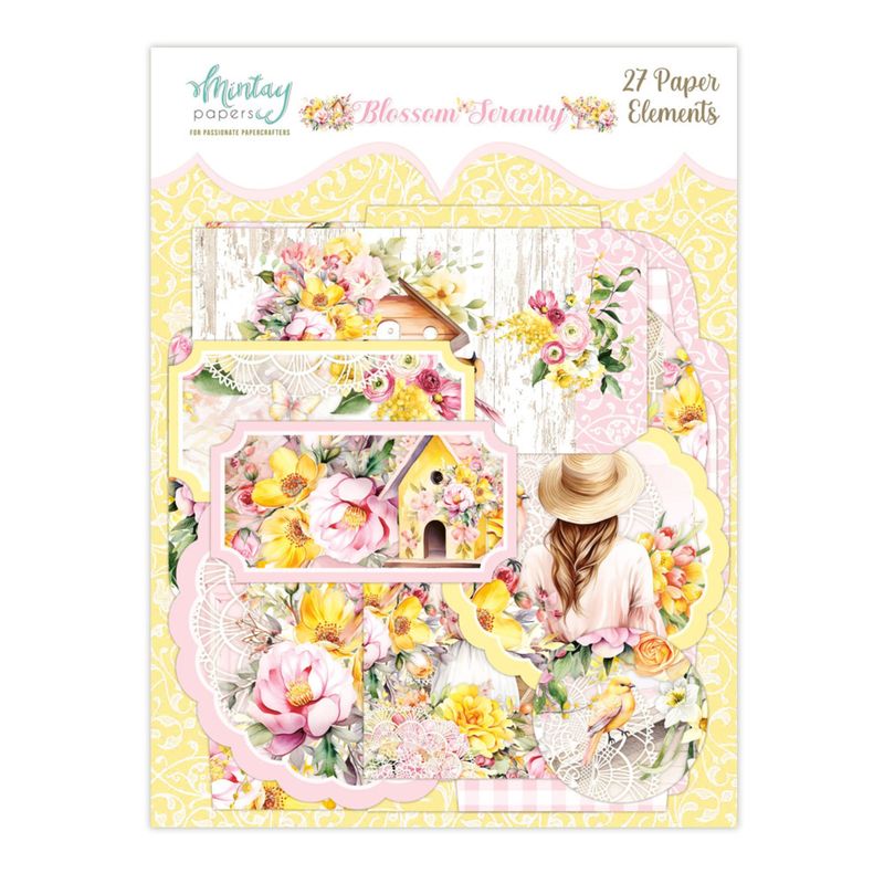 Blossom Serenity Elements - Mintay Papers