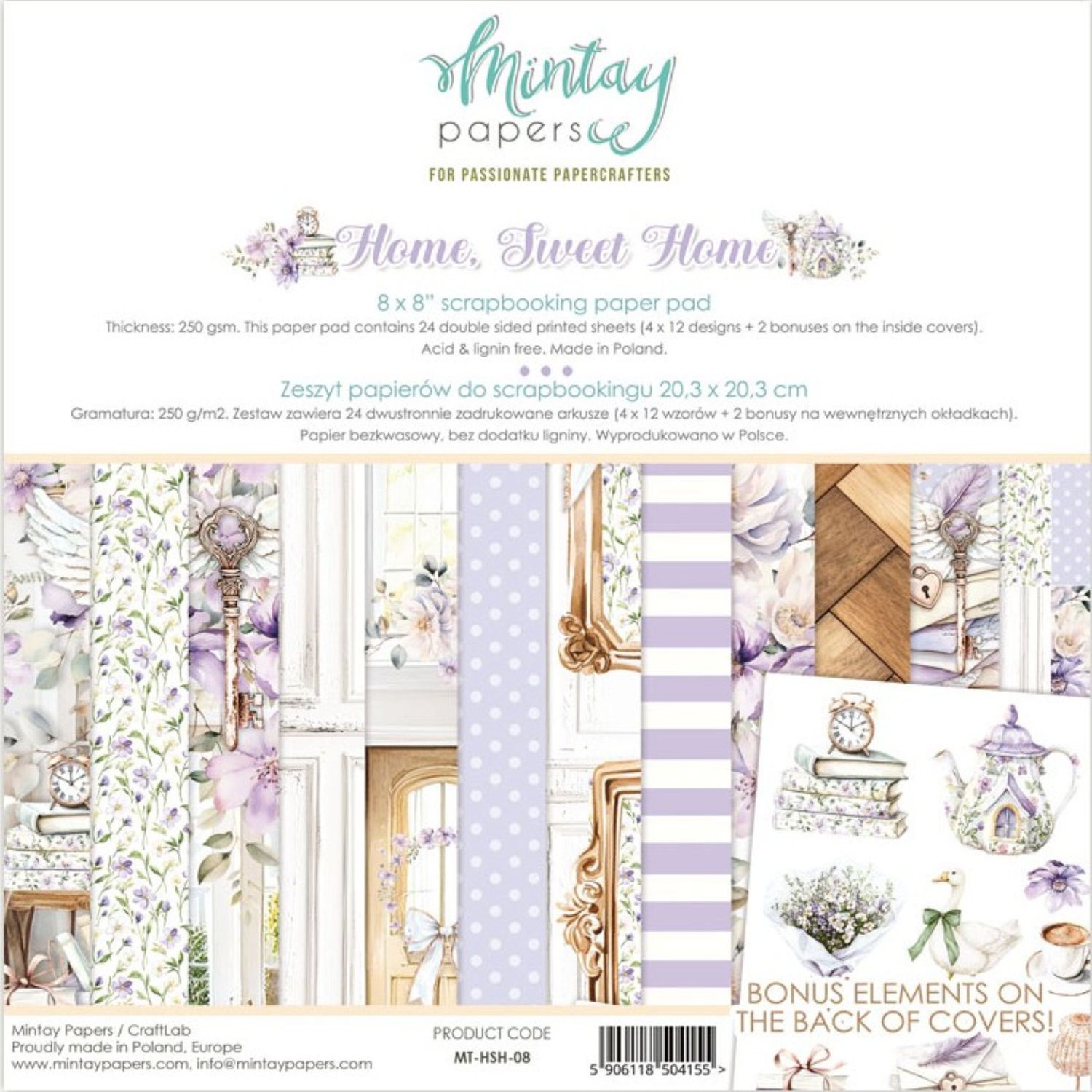 Home Sweet Home 8x8 - Mintay