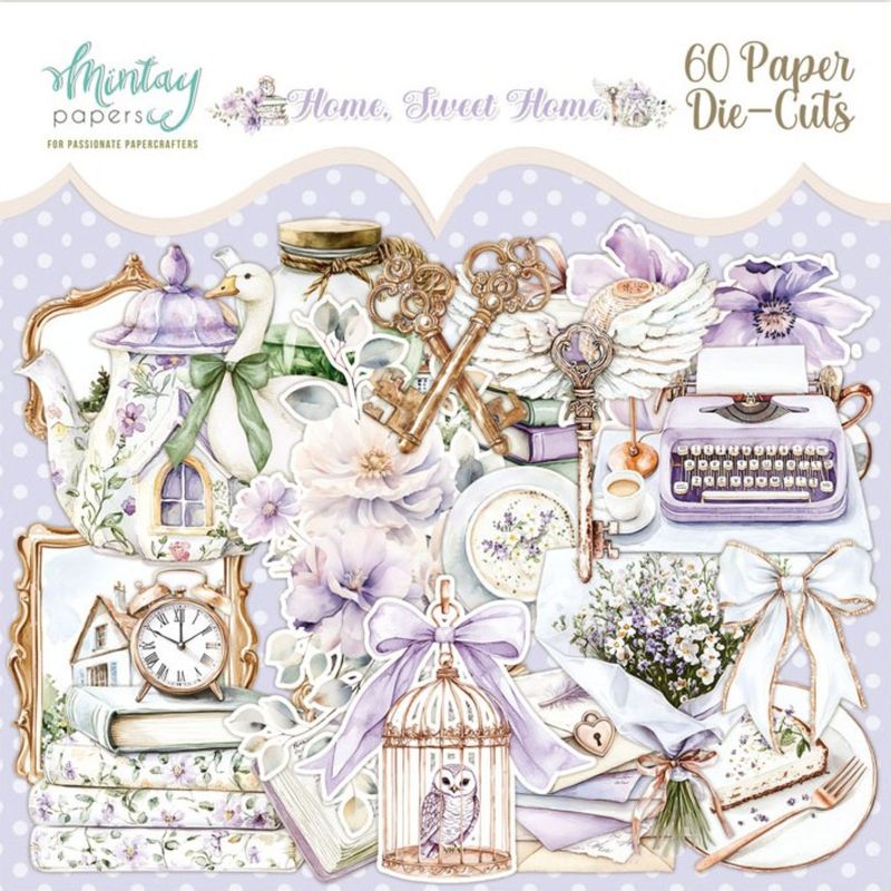 Home Sweet Home Die Cuts - Mintay Papers