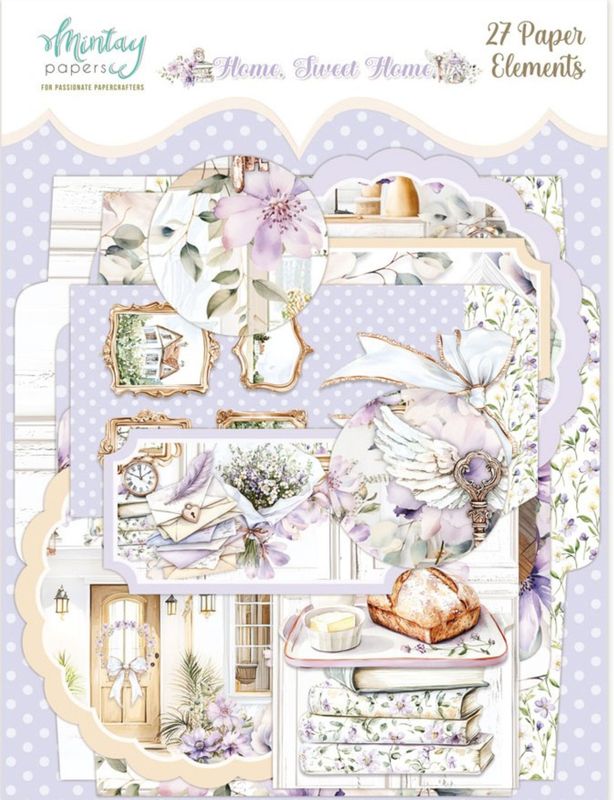 Home Sweet Home Elements - Mintay Papers