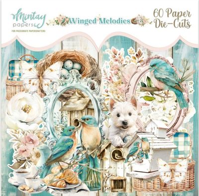 Winged Melodies Die Cuts - Mintay Papers