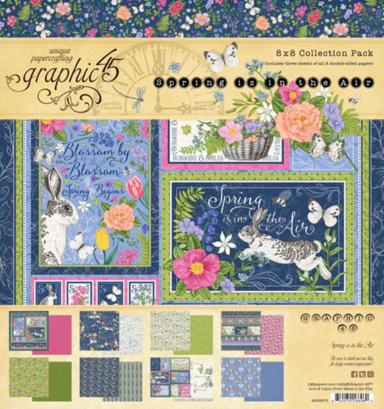 Spring is in the Air 8x8 - Graphic 45