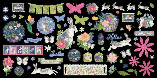 Spring is in the Air - Graphic 45 Ephemera