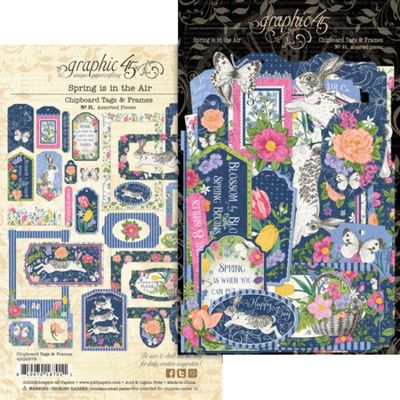 Spring is in the Air - Graphic 45 Tags and Frames
