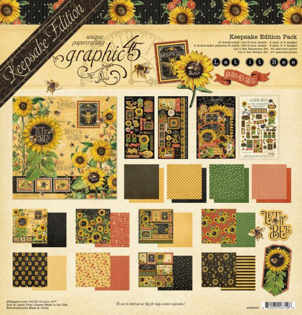 Let It Bee Keepsake Edition Pack - Graphic 45
