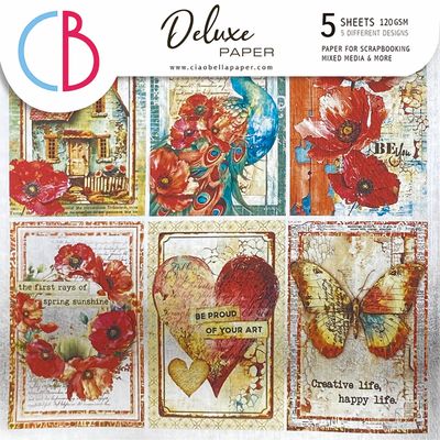 Majestic Dream 6x6 Deluxe Silver Paper - Ciao Bella
