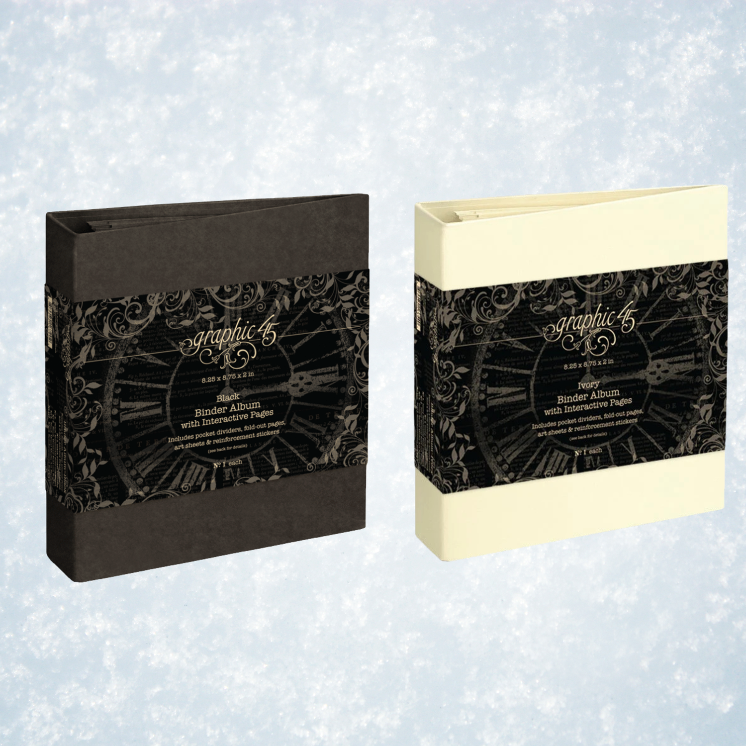 Binder Album with Interactive Pages - Graphic 45 Staples