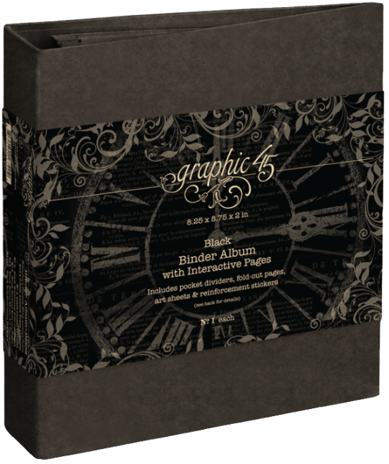 Binder Album with Interactive Pages - Graphic 45 Staples