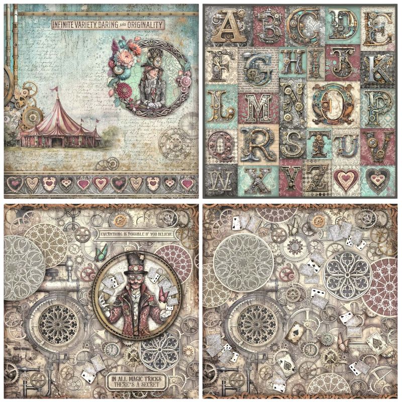 Master of Magic XL 8x8 - Stamperia