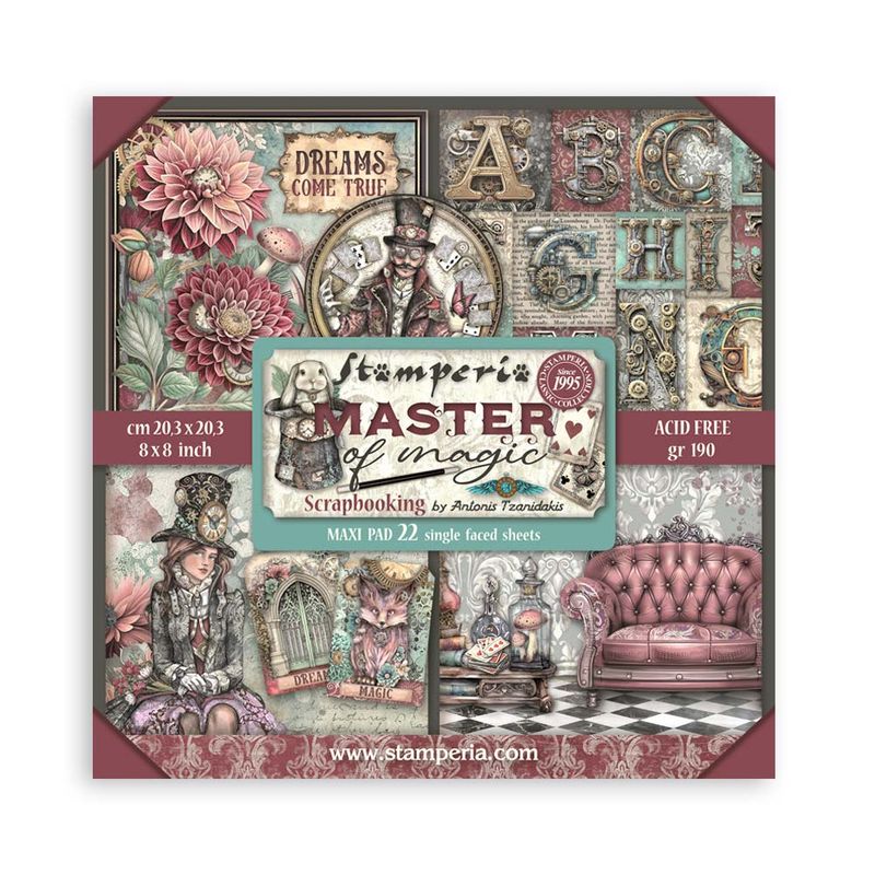 Master of Magic XL 8x8 - Stamperia