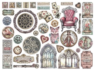 Master of Magic Die Cuts - Stamperia