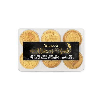 Wax Seal Set- Stamperia Master of Magic Seal Set