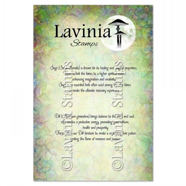 Dill &amp; Sage Words - Lavinia Stamps