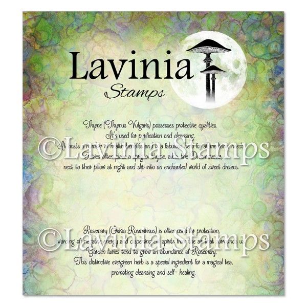 Thyme &amp; Rosemary Words - Lavinia Stamps