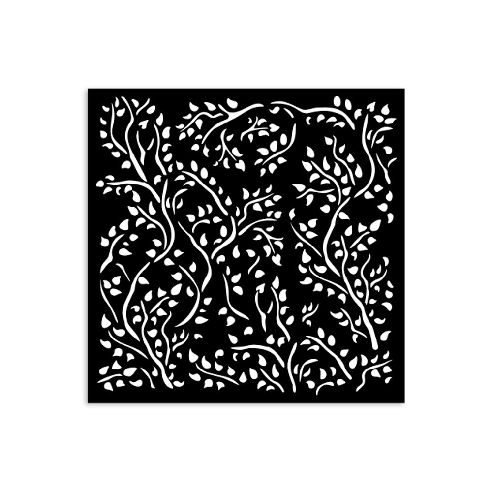 House of Roses Stencils - Stamperia, Style: Branch Pattern