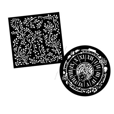 House of Roses Stencils - Stamperia