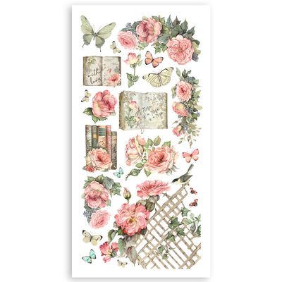 House of Roses Paper Cut-Outs - Stamperia