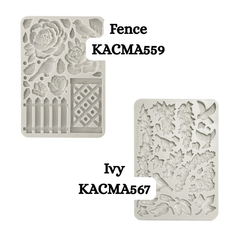 House of Roses A5 Silicone Mold - Stamperia