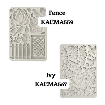 House of Roses A5 Silicone Mold - Stamperia