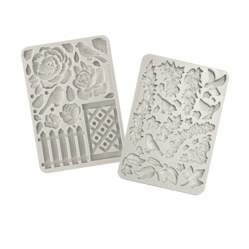 House of Roses A5 Silicone Mold - Stamperia