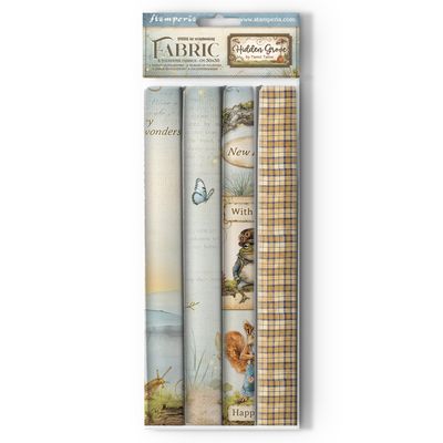 Hidden Grove - Stamperia Fabric Sheets
